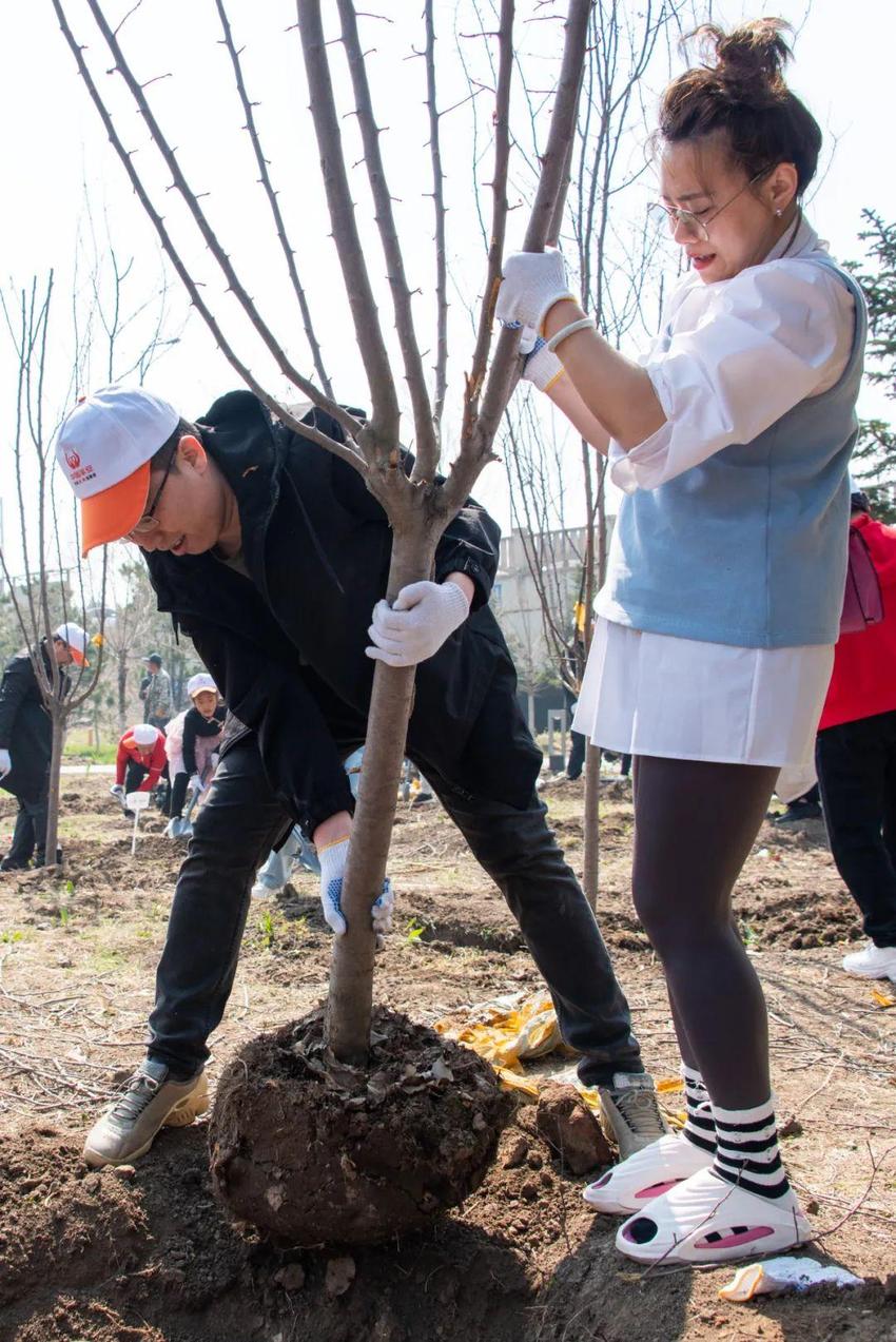 平安人寿吉林分公司举办“‘植’此青绿，共‘树’未来”主题公益植树活动