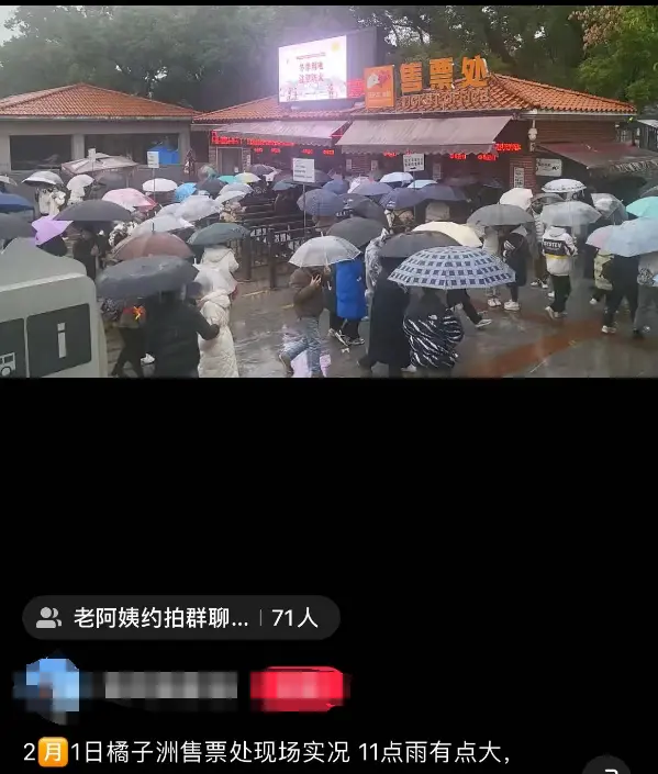 省博年前一票难求，橘子洲雨中排队！外地游客灵魂发问：长沙为什么这么多人？