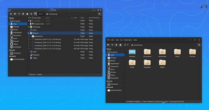 Xfce 4.20 桌面环境发布：实验性支持 Wayland、改进Thunar等