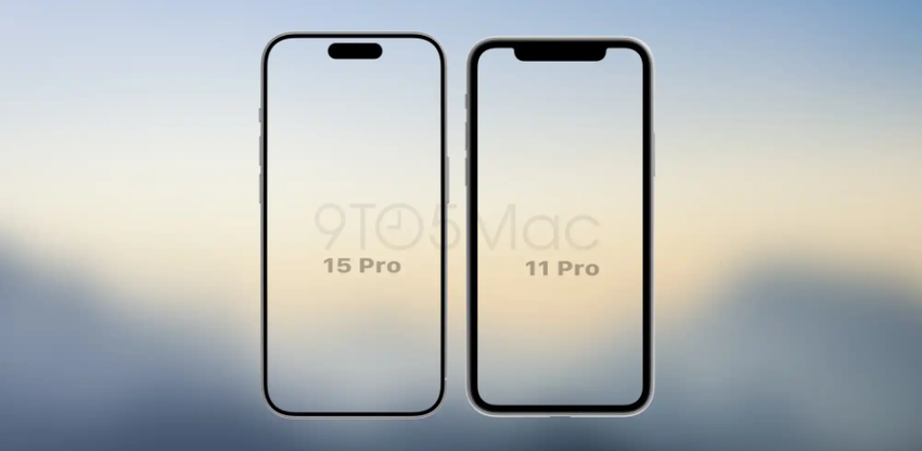 iPhone 15 Pro系列屏幕边框大对比