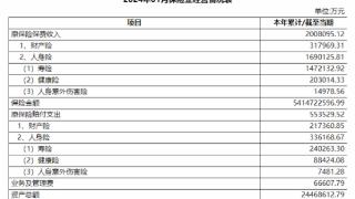 2024年1月江西保险业原保险保费收入达200亿元