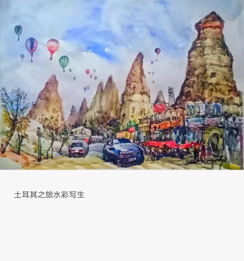 【画作赏析】杨国生水彩，绘就世界风情，心灵之旅，美不胜收