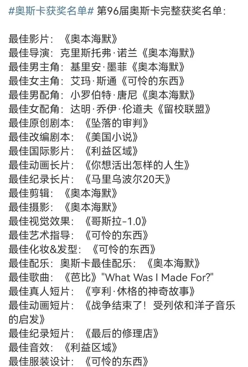 奥斯卡赵喜娜全裸颁奖，讽刺了谁？被网友们的脑洞评论笑发财了！