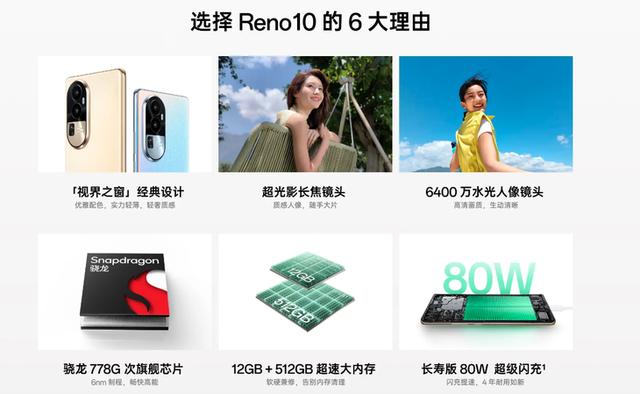 可享至多1200元补贴，OPPO Reno10 系列正式开售