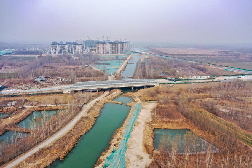 济南起步区大寺河综合治理正在进行，未来变身景观河