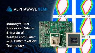 Alphawave 发布业界首颗 24 Gbps 3nm UCIe 半导体芯粒