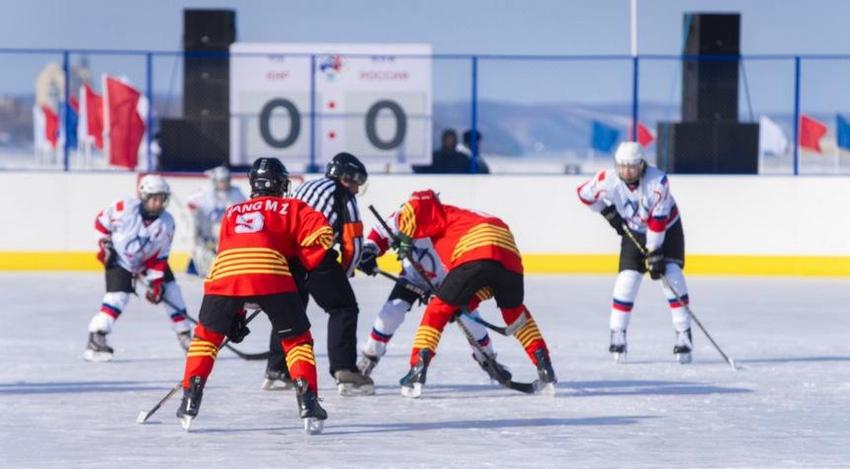 中俄界江黑龙江国际冬季体育比赛开幕