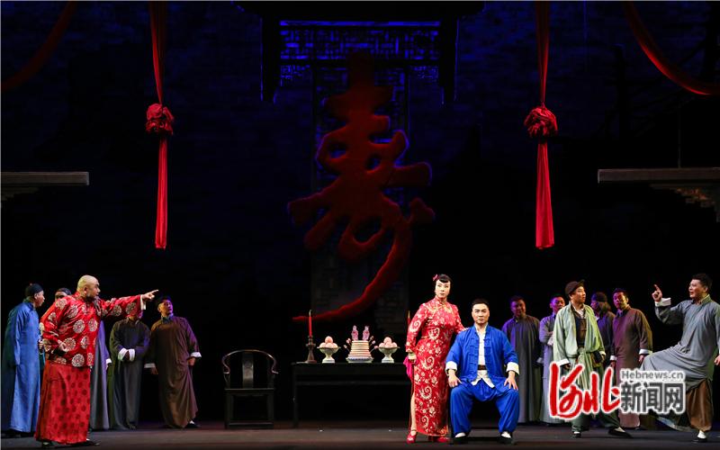中国评剧院优秀剧目《祥子与虎妞》在保定关汉卿大剧院上演