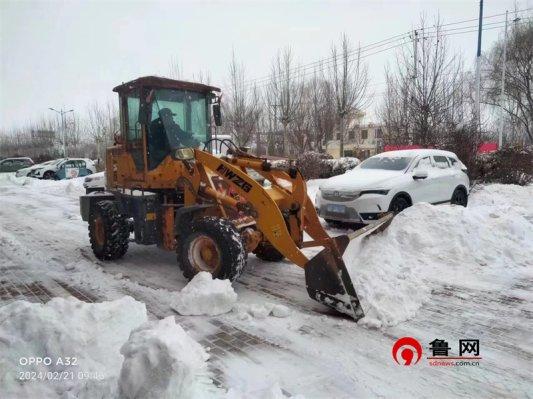 【以雪为令 迎寒而上】德州天衢新区赵虎镇多措并举开展清雪除冰专项行动