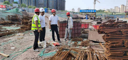 泸州市龙马潭区安宁街道：赶在异常天气来临前做好建筑工地高空作业检查