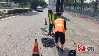 石家庄元氏县：防汛度汛全力筑牢道路安全防线