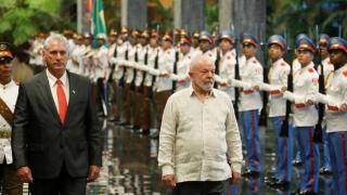 巴西总统谴责美国非法封锁古巴