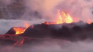 冰岛首都附近火山喷发 当局警告：不要前往！