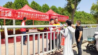河南太康县社会各界齐心协力“护航”高考