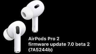 苹果 AirPods Pro 2 推送新测试版固件：引入头部手势、语音隔离