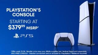 降价！PS5 Slim数字版美国限时降价70美元