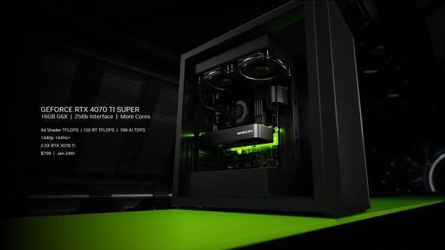 英伟达RTX 4070 Ti Super显卡开售