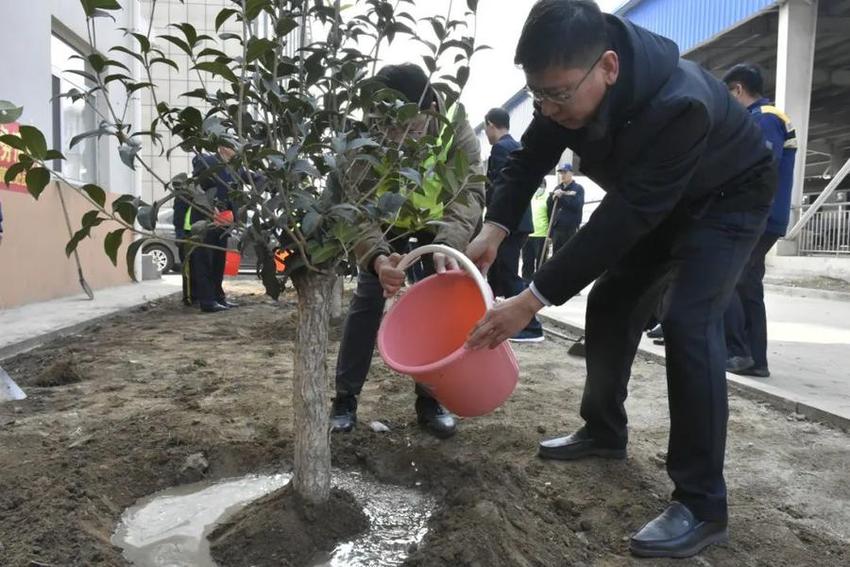 “春锋十里 正植有你”丨岚山管理处开展植树节主题活动