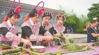 包起“五节粽”畲家生活节节高