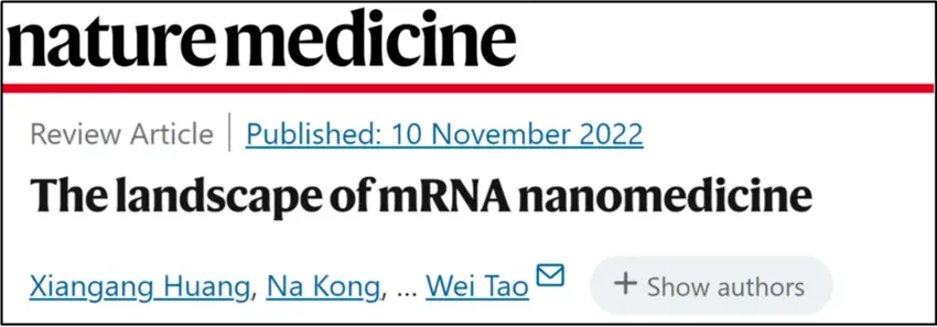 科学家用纳米技术递送生命活动调节指令，开发重大疾病治疗新策略