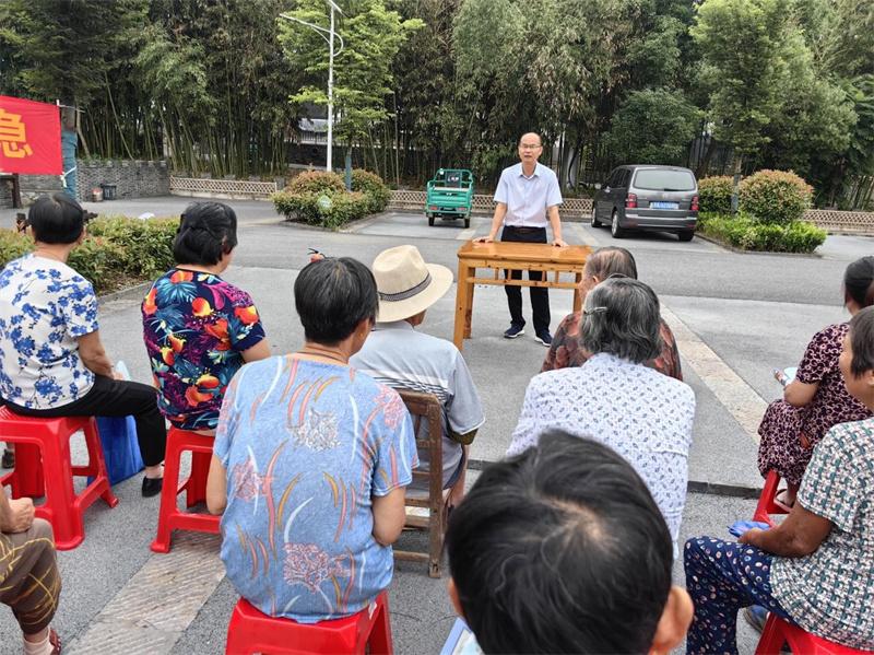 高淳区固城街道开展“安全生产月”宣传教育活动