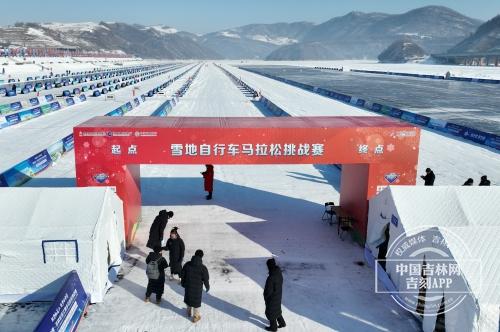 首届松花江滑冰马拉松｜雪地自行车怎么比？裁判长“敲黑板”