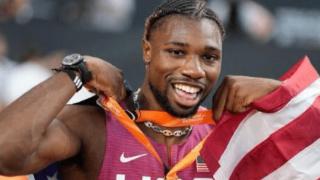 美国名将莱尔斯夺男子200米冠军 实现世锦赛200米三连冠