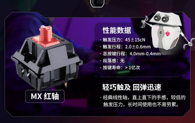 樱桃mx2.0s键盘推出两款全新主题配色