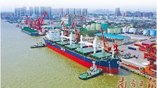 江门海关监管出口新造船舶数量创新高