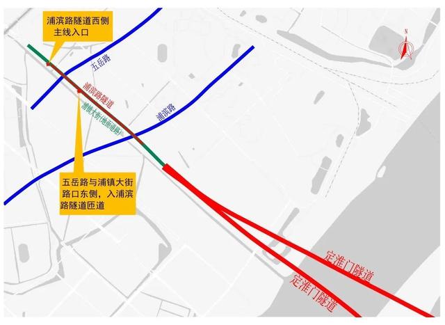 南京长江大桥、定淮门隧道限高设施启用