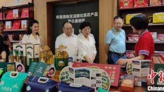 湘品入湾：粤港澳地区湖南优质农产品展销馆揭牌