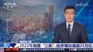 新产业、新业态、新商业的“三新”经济增加值超21万亿