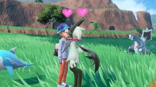 《宝可梦朱·紫》玩家发现了跟魔幻假面喵接吻的方法