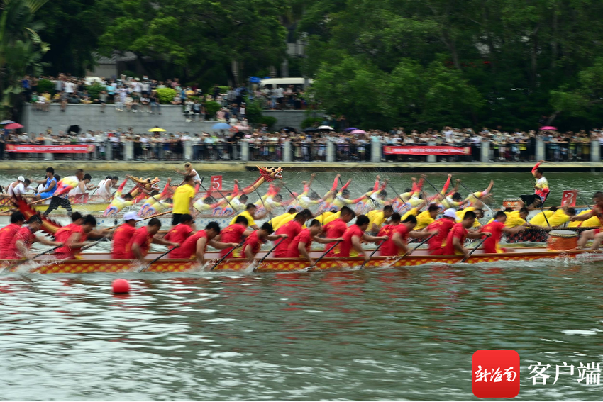 超燃！16条“猛龙”在三亚河逐浪竞渡