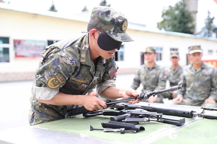 【高清组图】武警六盘水支队后勤比武竞技 保障尖兵各显“神通”