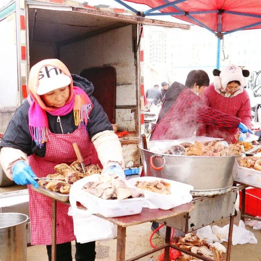 环翠区羊亭镇：黄河大集“烟火气”，寻得日常“幸福味”