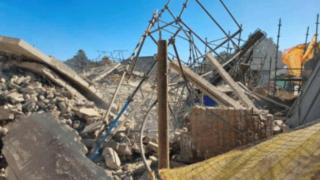 南非西开普省一栋建筑倒塌 至少46人被困