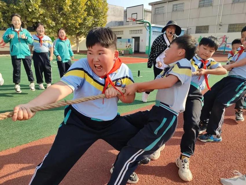 欢乐总动员！临沂新桥麻绪小学秋季趣味运动会活力满满