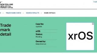 Apple 在 MR 耳机发布之前注册了 xrOS 字标