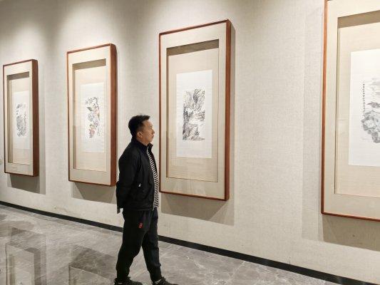 诗之余—宋唯源作品展在曹州书画院开展