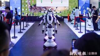机器人酷炫“走秀”：多轮对话没问题 送餐下棋更精准 ｜ 2023世界人工智能大会