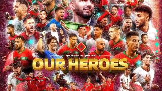 摩洛哥官推晒海报致敬球队：感谢你们创造历史️