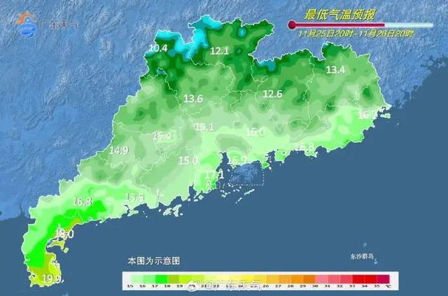 广东大部多云间晴天，白天最高气温还将有所回升！