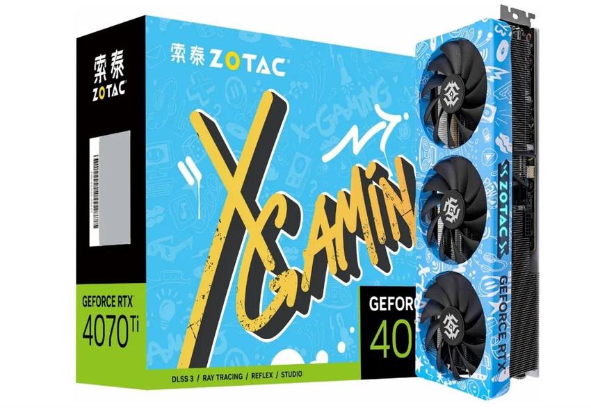 索泰发布四款geforcertx4070ti非公版显卡