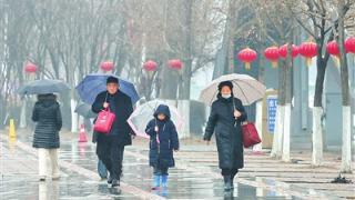 天津迎来龙年的首场降雨 扫码阅读手机版