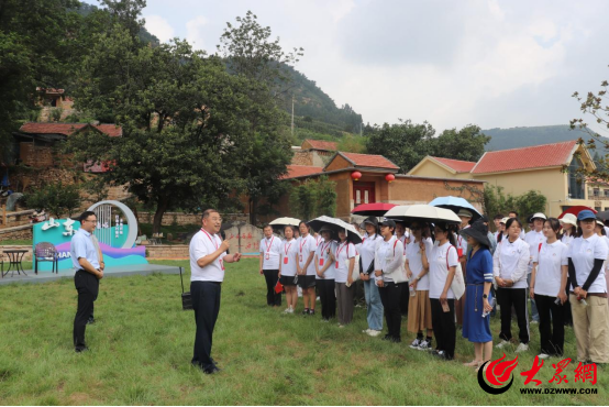 百所高校大学生走进沂蒙山暨临沂红色研学旅游线路“首发团”体验活动成功开展