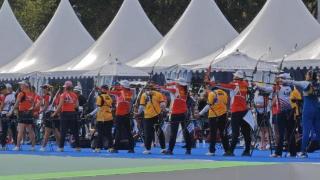射箭女子个人排名赛：中国选手首次亮相巴黎，韩国选手破世界纪录