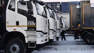 中国至俄罗斯的公路运输货物量同比增长30%