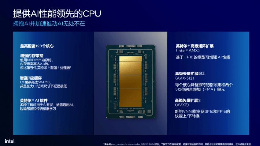 最强服务器CPU来了！AI性能直接翻倍