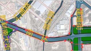 石家庄南二环（胜利南大街—仓兴街）辅路连通工程今日通车